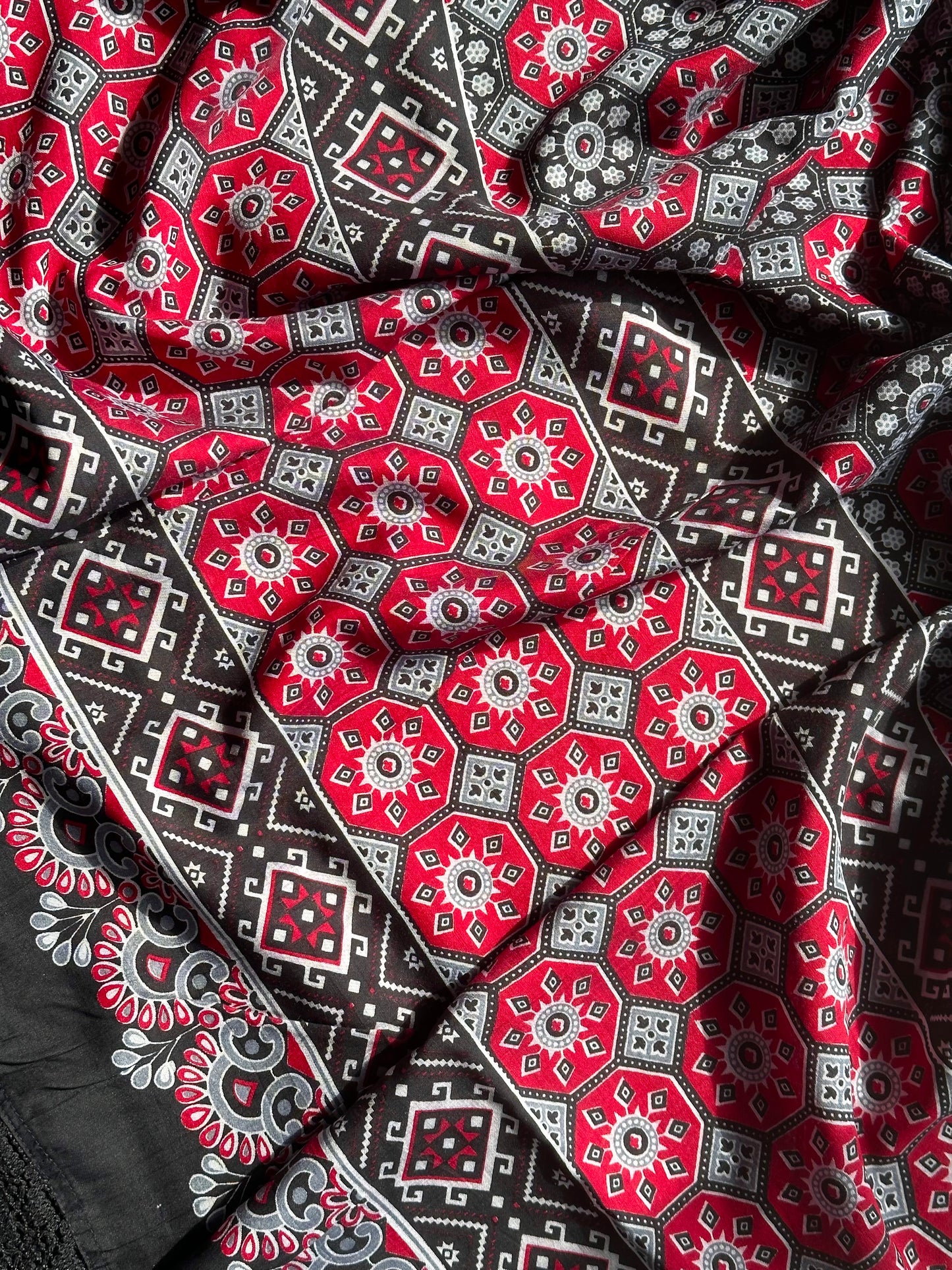 Ajrak Printed Dupattas- Design 3