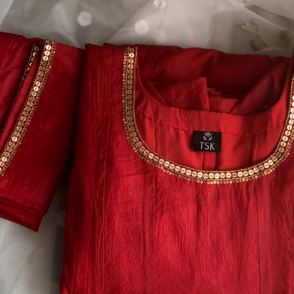 
                      
                        Glass Chanderi Classix Kurta Set
                      
                    