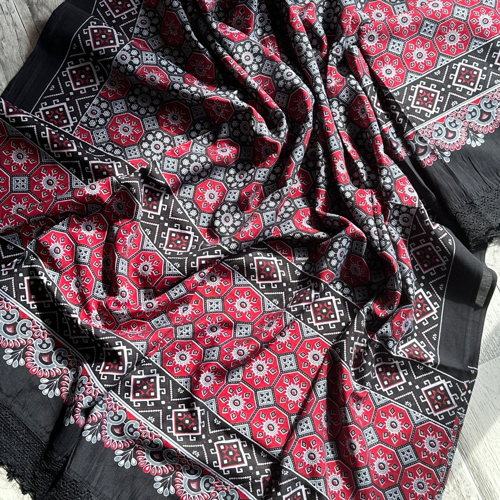 
                      
                        Ajrak Printed Dupattas- Design 3
                      
                    