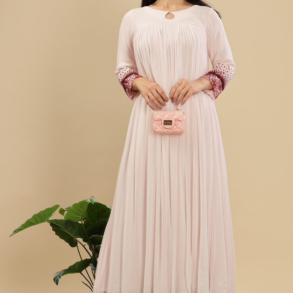 
                      
                        Pale Pink Redliscious Embellished Kurta
                      
                    