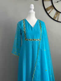 Aqua Blue Summer Edit’25 Kurta set