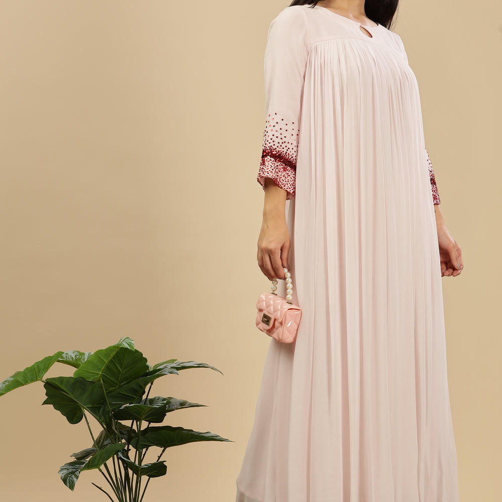 
                      
                        Pale Pink Redliscious Embellished Kurta
                      
                    