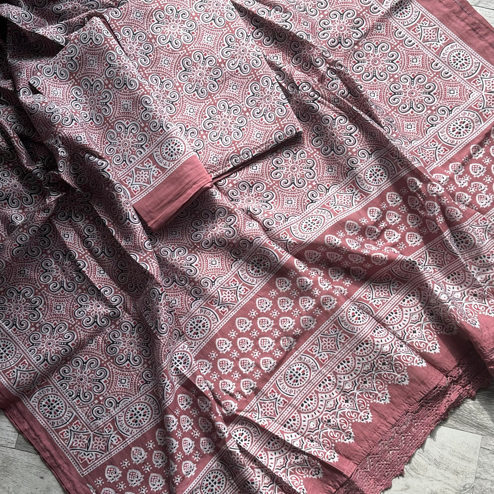 
                      
                        Ajrak Printed Flower Design-4
                      
                    