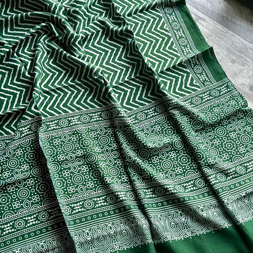 
                      
                        Ajrak Printed ZigZag - Design 5
                      
                    