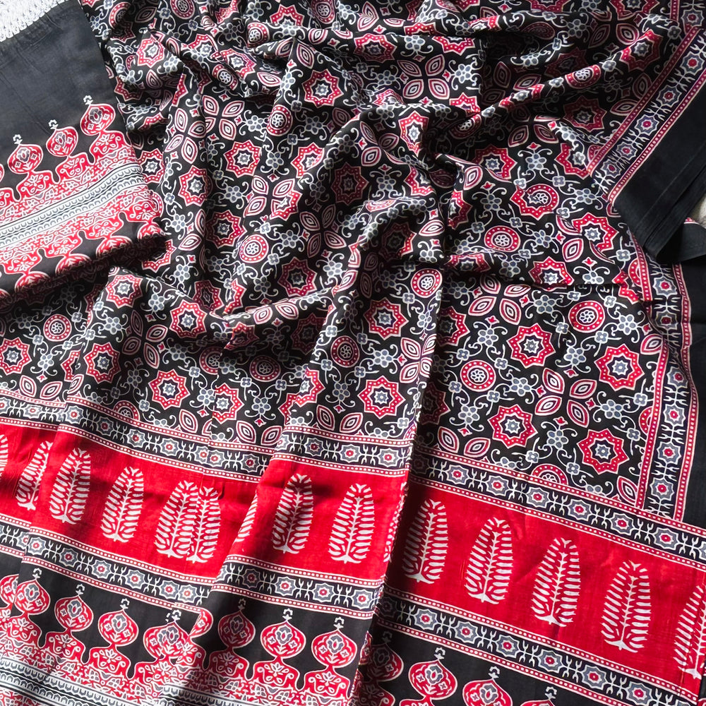 Ajrak Print Dupattas Design 2