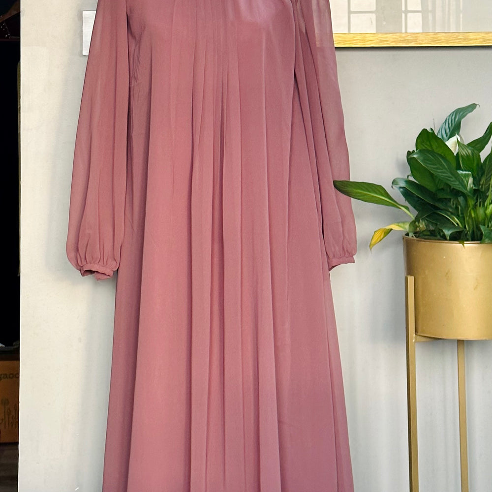 
                      
                        Onion pink pleated Dress
                      
                    