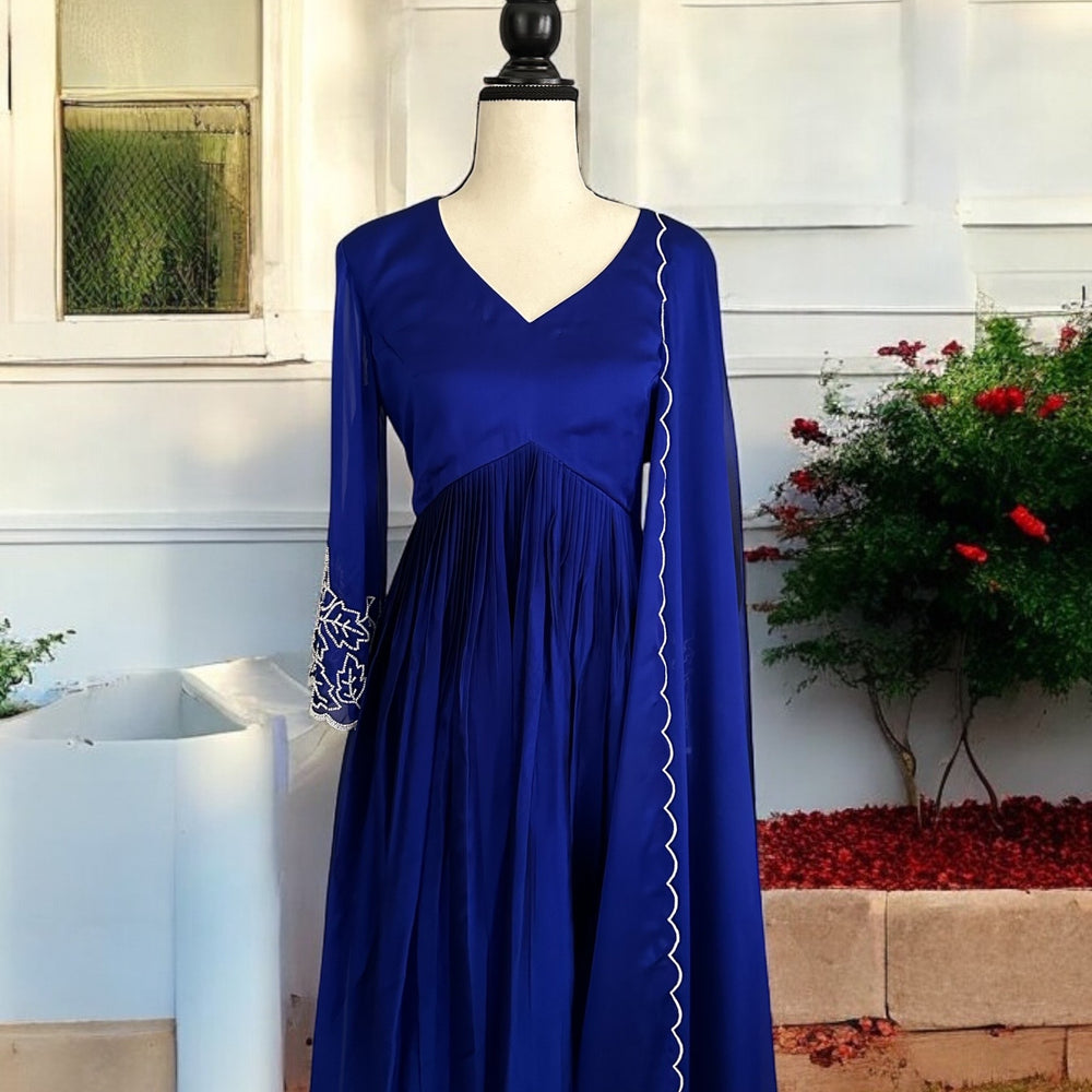 Cobalt blue Enchanted Kurta Set