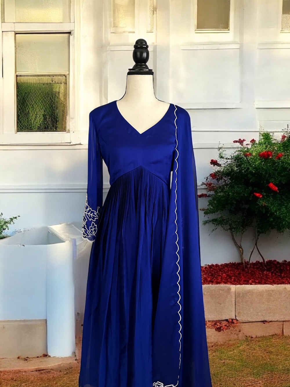 Cobalt blue Enchanted Kurta Set