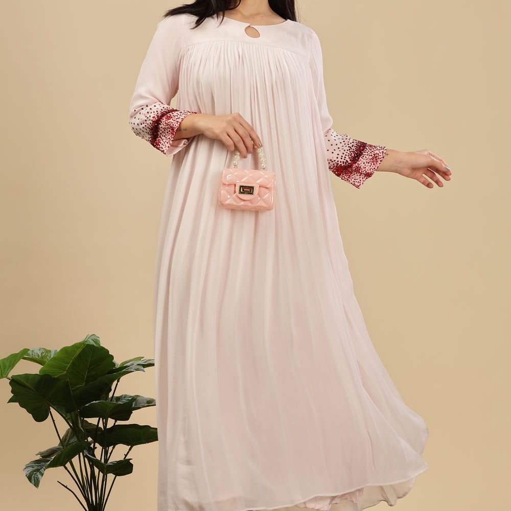 
                      
                        Pale Pink Redliscious Embellished Kurta
                      
                    