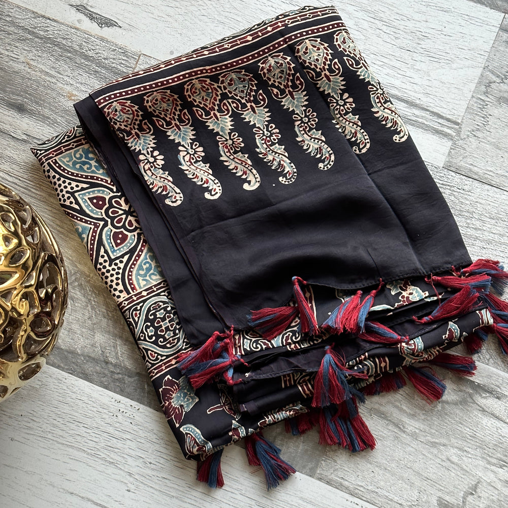 
                      
                        Pure Modal Silk Ajrak Dupattas
                      
                    