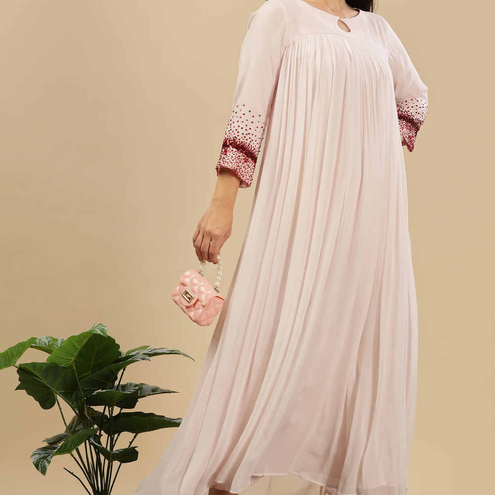 
                      
                        Pale Pink Redliscious Embellished Kurta
                      
                    