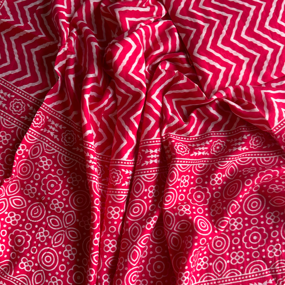 
                      
                        Ajrak Printed ZigZag - Design 5
                      
                    