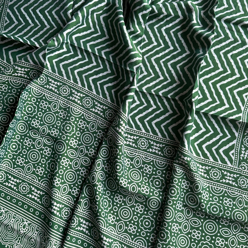 
                      
                        Ajrak Printed ZigZag - Design 5
                      
                    