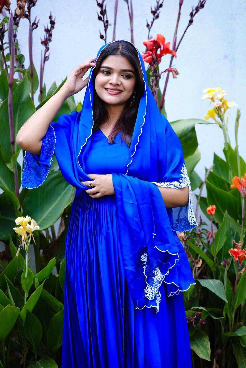 Cobalt Blue - The Story Kameez by Bilqueese 