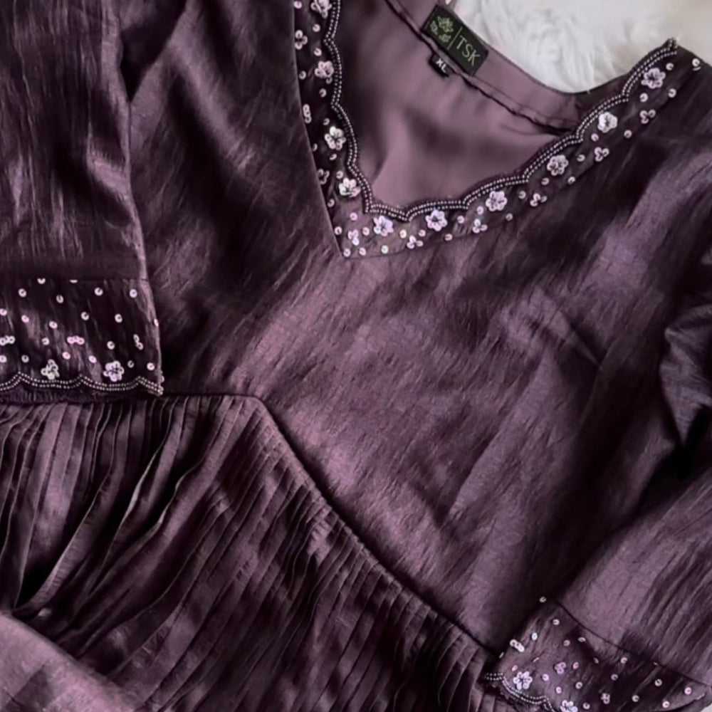 
                      
                        Metallic Olive Partywear Set - The Story Kameez
                      
                    