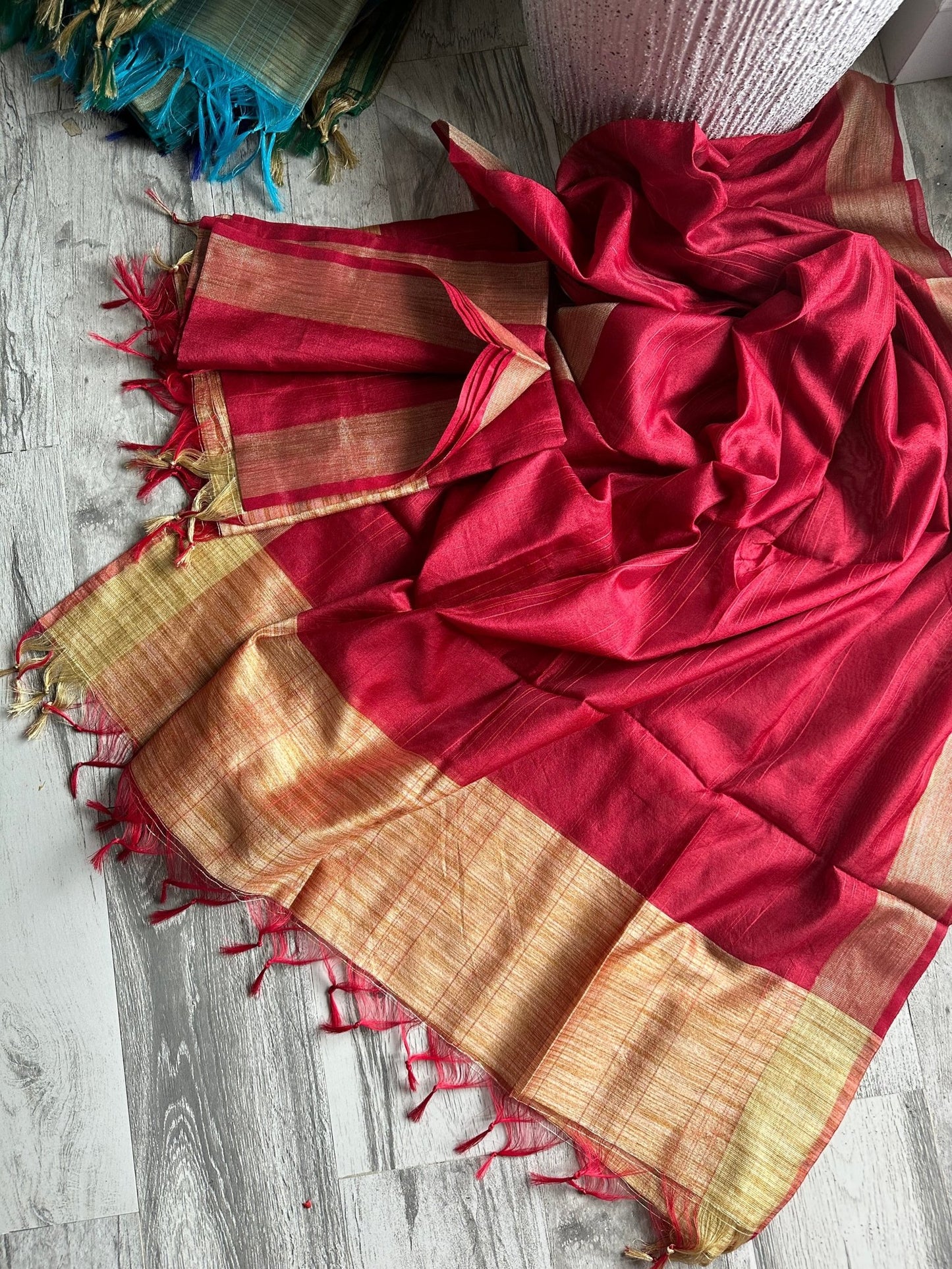 Traditional Rich Raw silk Dupattas - The Story Kameez